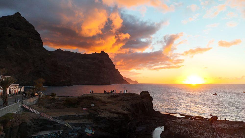 A última cidade de África a ver o sol tem um dos pores do sol mais deslumbrantes de Cabo Verde