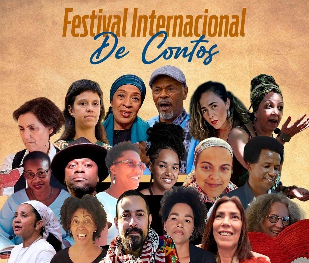 1ª edição Festival Internacional de Contos, na Cidade Velha, na Largo Rua Calhau