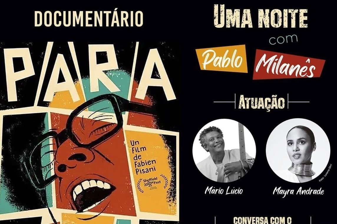 Exibição do documentário "Para Vivir" de Pablo Milanês e atuação musical de Mário Lúcio e Mayra Andrade, no Auditório Nacional Jorge Barbosa  