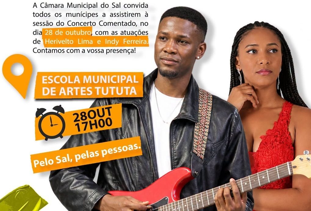 Concerto Comentado, com as atuações de Herivelto Lima e Indy Ferreira, na Escola Municipal de Artes Tututa 